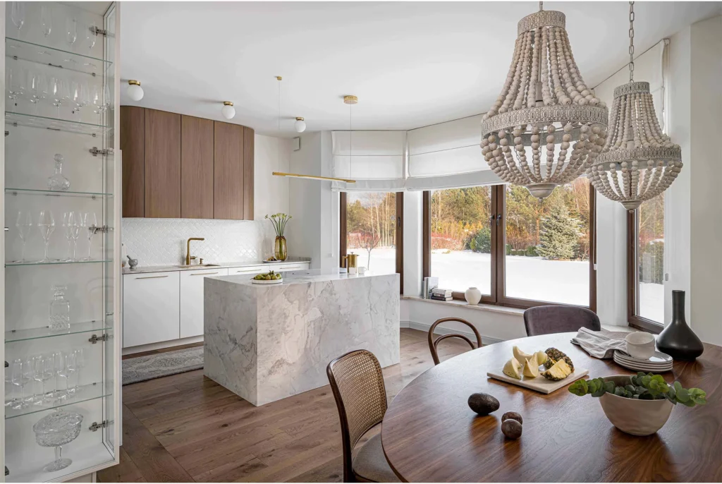 Dom w stylu Modern Farmhouse