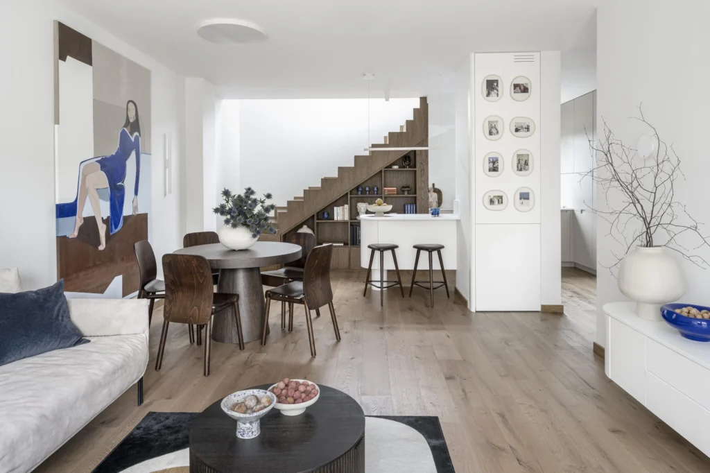 Szeregówka w stylu Bauhaus